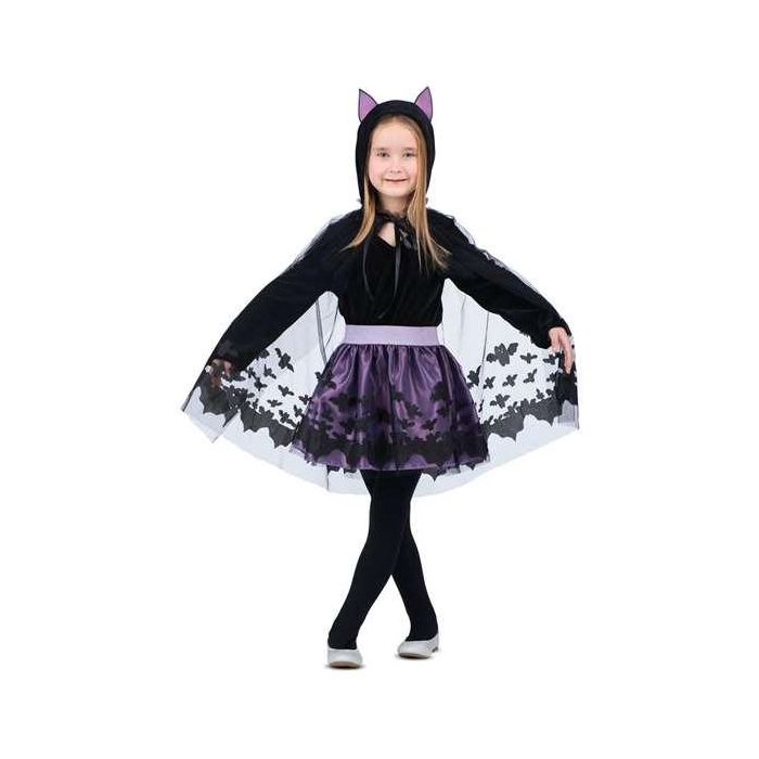 My Other Me Disfraz Murciélago Morado Infantil Talla 7-9 Años - Camiseta con Capucha, Falda y Capa Incluidas My Other Me Disfraz Murciélago Morado Infantil Talla 7-9 Años - Camiseta con Capucha, Falda y Capa Incluidas