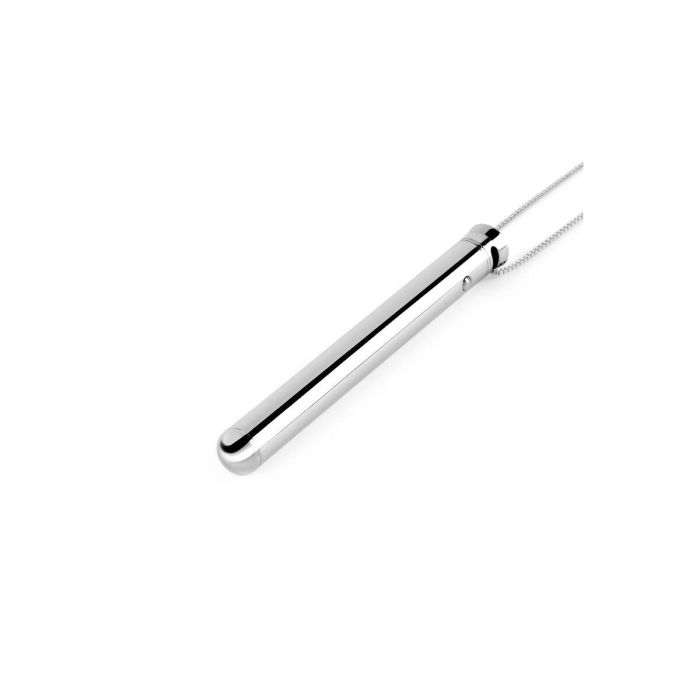 Bala Vibradora Le Wand Necklace Colgante Plateado 11 Bala Vibradora Le Wand Necklace Colgante Plateado 11