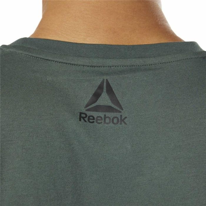 Camiseta de Manga Corta Hombre Reebok Essentials Verde S 2