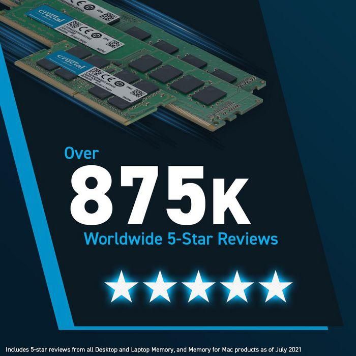 Crucial CT32G56C46S5 módulo de memoria 32 GB 1 x 32 GB DDR5 5600 MHz 2 Crucial CT32G56C46S5 módulo de memoria 32 GB 1 x 32 GB DDR5 5600 MHz 2