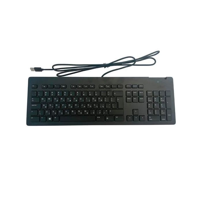 Hp Teclado Business Slim Smartcard Con Cable