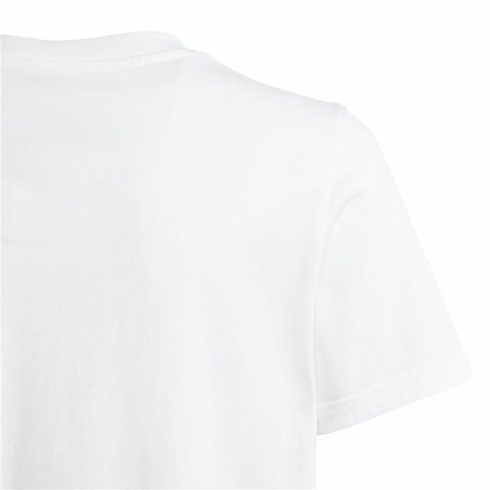 Camiseta de Manga Corta Niño Adidas B Camo Lin Blanco 3