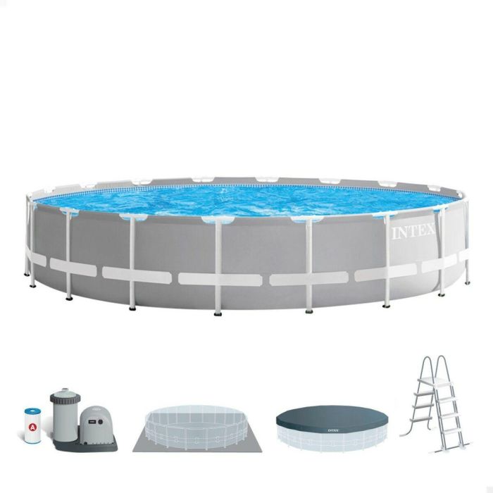 Piscina Desmontable Intex 26756NP 610 x 132 x 610 cm Piscina Desmontable Intex 26756NP 610 x 132 x 610 cm