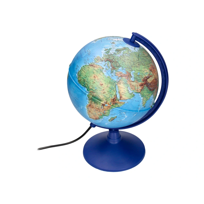 Liderpapel Globo Terraqueo con Luz Físico y Político Diámetro 20 cm 3