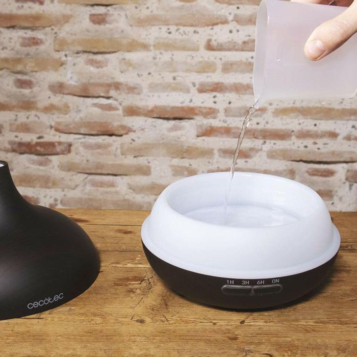 Cecotec Pure Aroma 300 humidificador Ultrasónica 0,3 L Negro, Madera 10 W 1 Cecotec Pure Aroma 300 humidificador Ultrasónica 0,3 L Negro, Madera 10 W 1