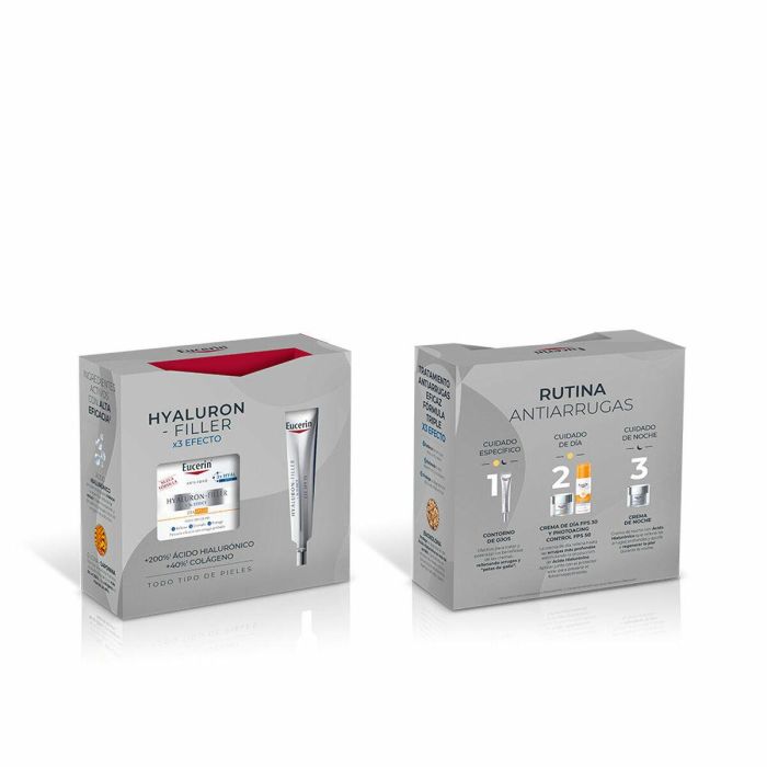Eucerin Hyaluron Filler Día SPF30 Estuche 2 piezas - Crema de día y contorno de ojos Eucerin Hyaluron Filler Día SPF30 Estuche 2 piezas - Crema de día y contorno de ojos
