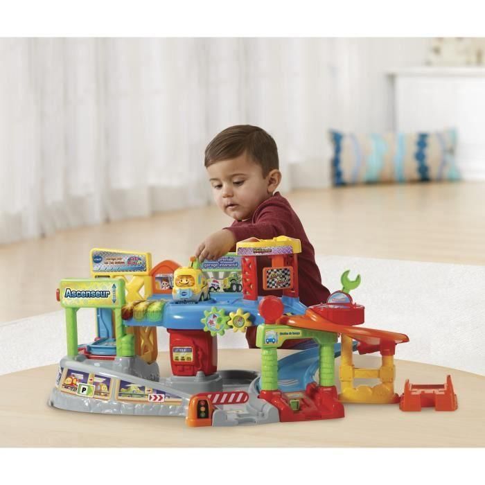 VTECH Mi primer garaje interactivo Tut Tut Bolides - Juguete parlante y musical para coches 3 VTECH Mi primer garaje interactivo Tut Tut Bolides - Juguete parlante y musical para coches 3