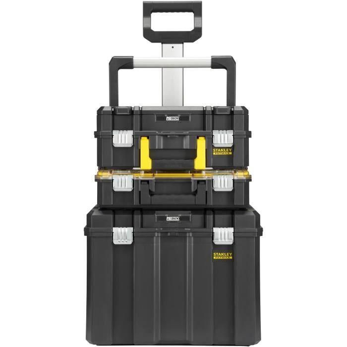 Torre móvil PRO-STACK de 3 módulos - STANLEY FATMAX - FMST1-80103 3 Torre móvil PRO-STACK de 3 módulos - STANLEY FATMAX - FMST1-80103 3