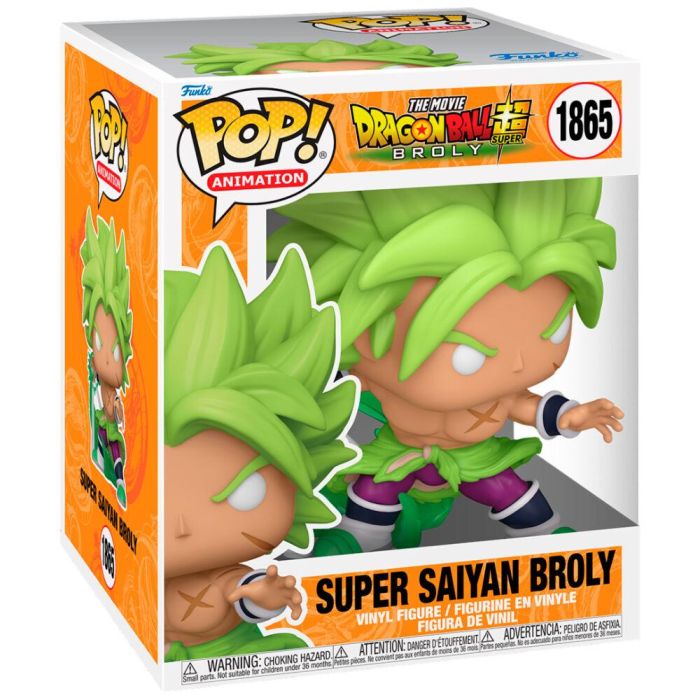 FUNKO Figura POP Super Dragon Ball Super Broly Super Saiyan 15cm Vinilo Caja Regalo