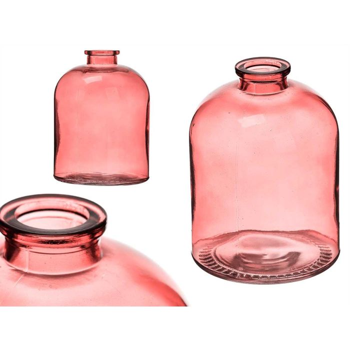 Frasco de Cristal Redondo Teja Giftdecor 9x12x9 cm - Vidrio (12 Unidades) Frasco de Cristal Redondo Teja Giftdecor 9x12x9 cm - Vidrio (12 Unidades)