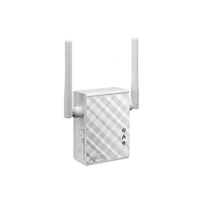 Asus Repetidor WiFi RP-N12 300Mbps, Extensor de Red Inalámbrico con 2 Antenas MIMO Externas, Cobertura Ampliada para el Hogar Asus Repetidor WiFi RP-N12 300Mbps, Extensor de Red Inalámbrico con 2 Antenas MIMO Externas, Cobertura Ampliada para el Hogar