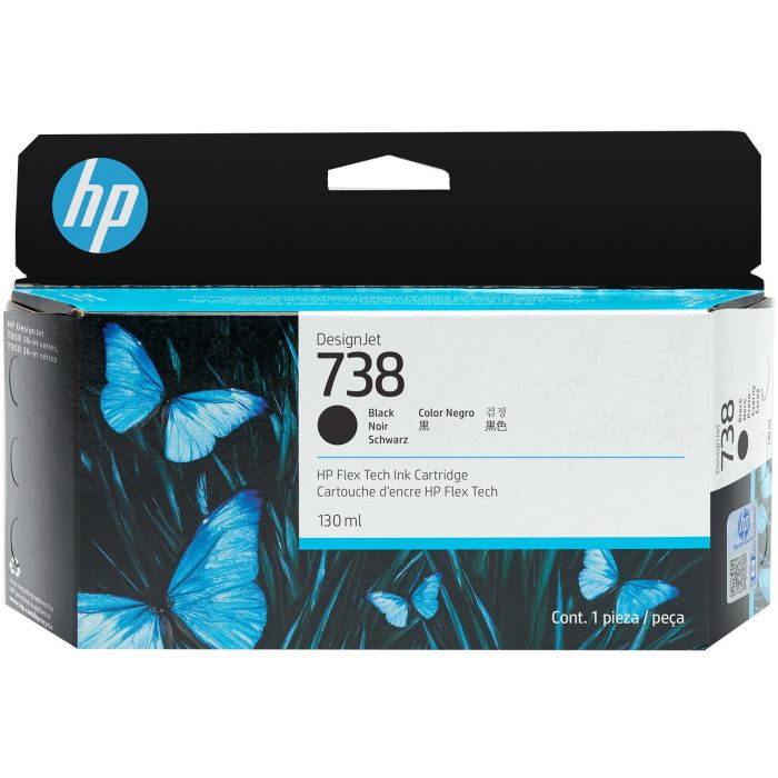 HP DESIGNJET 738 CARTUCHO NEGRO 130ML