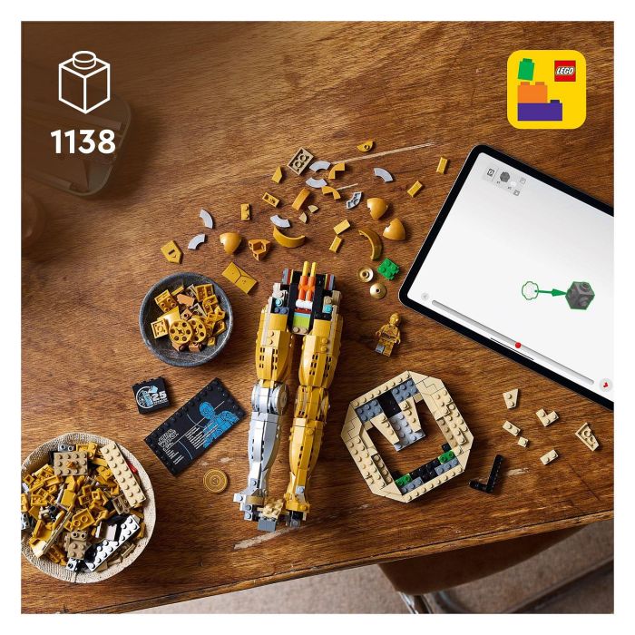 Lego Star Wars 75398 C-3PO Minifigura de Droide para Construir Kit de Modelo para Adultos