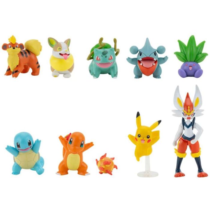 Blister 10 figuras Battle Ready Pokemon 1