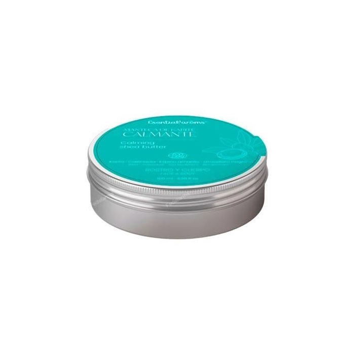 ESENTIAL AROMS Manteca de Karité Calmante con Caléndula y Espino Amarillo para Pieles Sensibles 100g