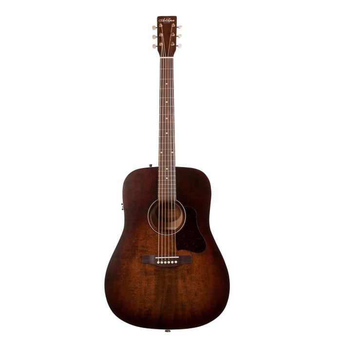 A&L Americana Bourbon Burst Guitarra Acústica Dreadnought con Electrónica Fishman Presys II
