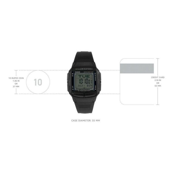 Reloj Unisex Casio DB-36-1AV (Ø 37 mm) 3 Reloj Unisex Casio DB-36-1AV (Ø 37 mm) 3