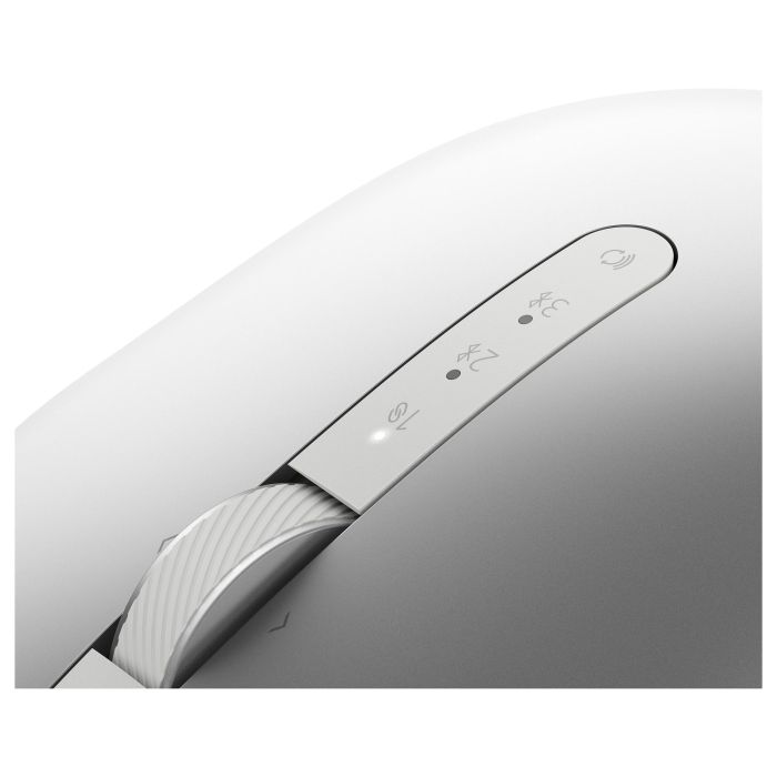 Dell MS7421W Ratón Óptico Inalámbrico Bluetooth 5.0 + USB 2.4 GHz Plateado Platino 2
