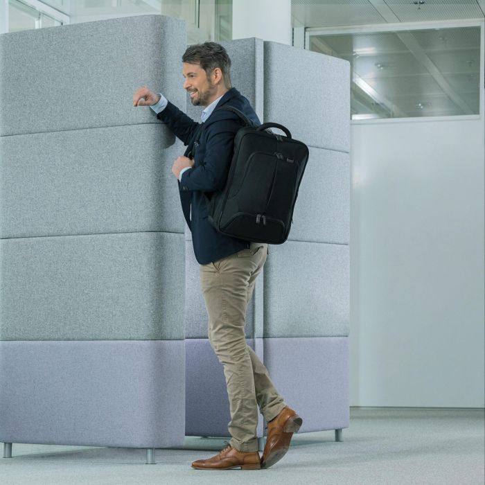 DICOTA Eco Backpack PRO Mochila para Portátil 12-14.1" (30.5-35.8 cm) Poliéster Reciclado Negro con Compartimento para Tablet 5 DICOTA Eco Backpack PRO Mochila para Portátil 12-14.1" (30.5-35.8 cm) Poliéster Reciclado Negro con Compartimento para Tablet 5