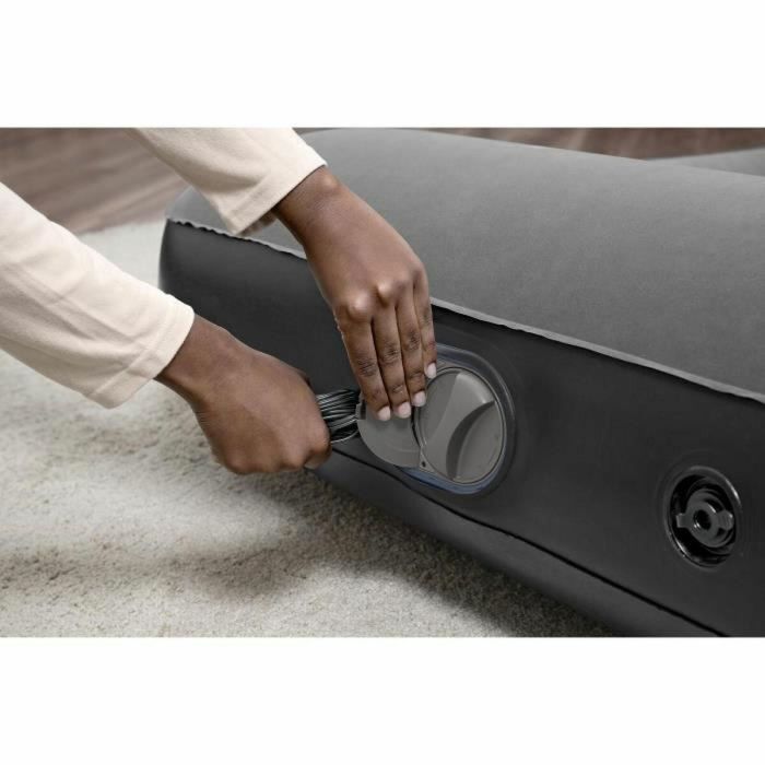 Bestway Colchón Hinchable 671BQ Tritech Twin para 1 Persona con Bomba USB Integrada, 1.88m x 99cm x 30cm 1 Bestway Colchón Hinchable 671BQ Tritech Twin para 1 Persona con Bomba USB Integrada, 1.88m x 99cm x 30cm 1