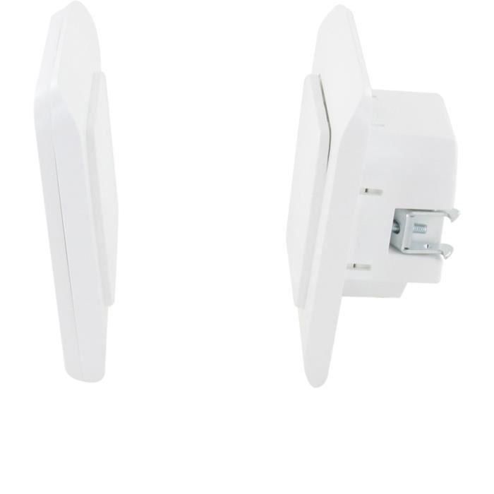 Juego de 2 kits de interruptores inalámbricos - DIO CONNECTED HOME - DiO 1.0 - Blanco 2 Juego de 2 kits de interruptores inalámbricos - DIO CONNECTED HOME - DiO 1.0 - Blanco 2