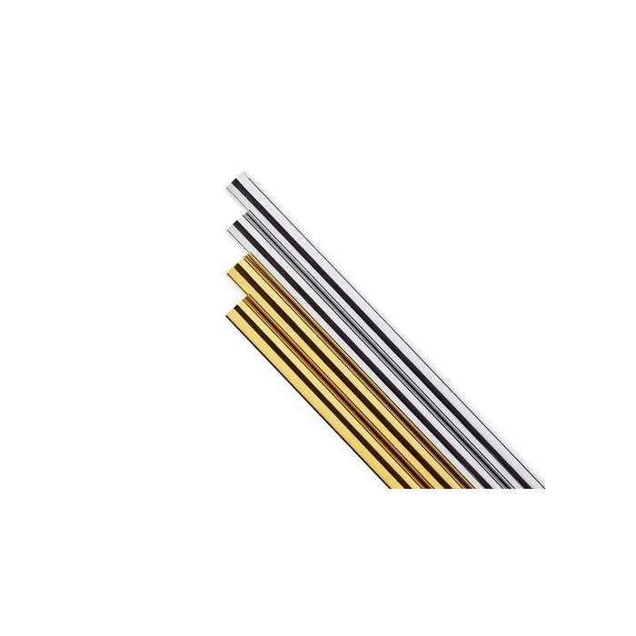 Plastico Adhesivo Sadipal Pp 70Μ Rollo 0,50 X 1,5 M Metal Plata