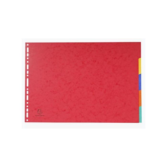 Exacompta Separadores Nature Future Cartulina Lustrada 400 gr 5 Posiciones A3 Colores Exacompta Separadores Nature Future Cartulina Lustrada 400 gr 5 Posiciones A3 Colores