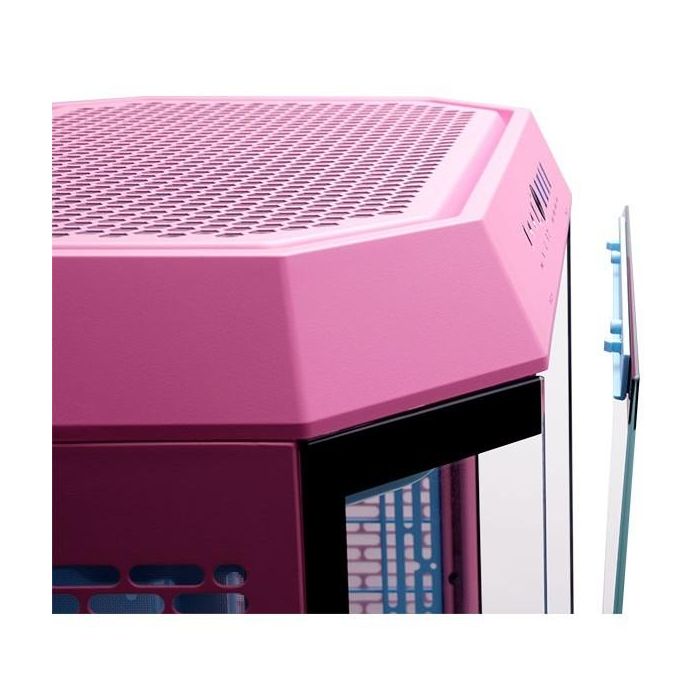 Thermaltake The Tower 600 Bubble Pink - Caja PC Midi Tower Gaming Rosa ATX/Micro ATX/Mini-ITX con Panel de Vidrio Templado 5