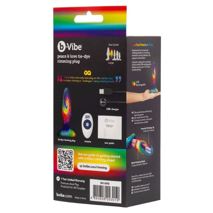 Plug Anal B-Vibe Multicolor (12 cm) 5 Plug Anal B-Vibe Multicolor (12 cm) 5