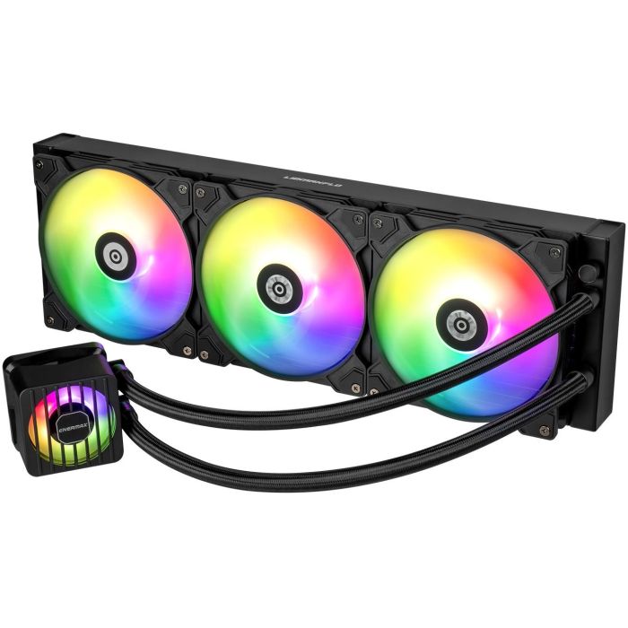 Enermax ELC-LMF420T-ARGB Cooler Líquido CPU 14 cm ARGB Negro 420W - 3 Ventiladores 78.76 cfm 5 Enermax ELC-LMF420T-ARGB Cooler Líquido CPU 14 cm ARGB Negro 420W - 3 Ventiladores 78.76 cfm 5