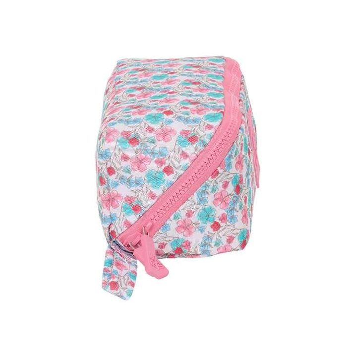 Bolso Escolar Portatodo Safta Cuadrado Grande Moos Floresistente 100x200x100 mm 2