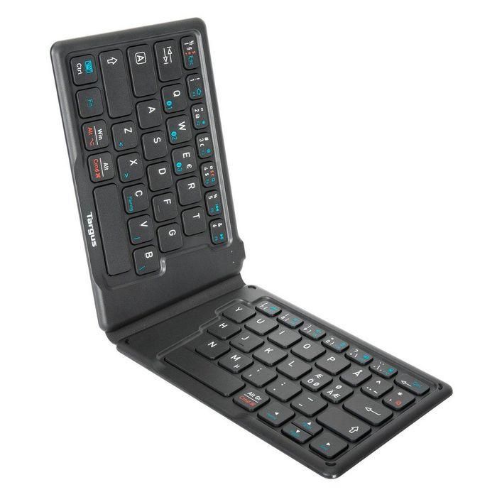 Targus Teclado Ergonómico Plegable Portátil DefenseGuard Antimicrobiano Bluetooth 5.1 Universal Multi-dispositivo 36h Batería 4 Targus Teclado Ergonómico Plegable Portátil DefenseGuard Antimicrobiano Bluetooth 5.1 Universal Multi-dispositivo 36h Batería 4
