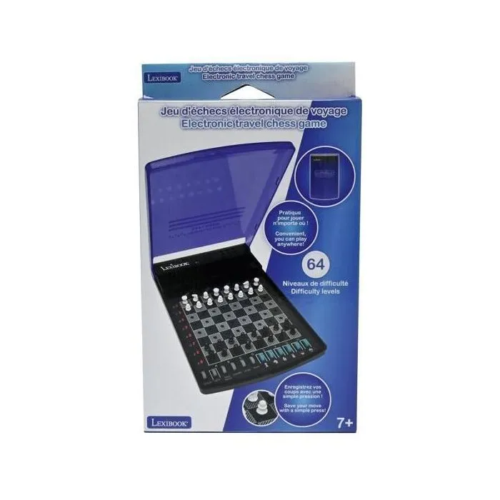 Lexibook AAAMI93721 Juego de ajedrez electrónico de viaje 1