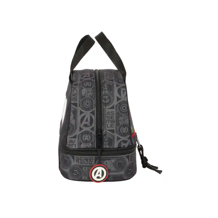 Portameriendas The Avengers Vendetta Negro 20 x 20 x 15 cm 2