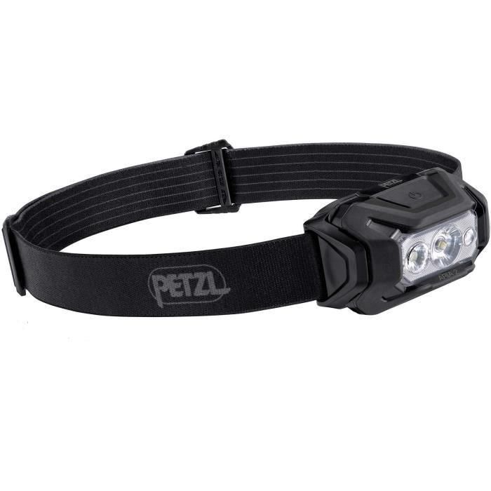 Linterna frontal estanca - PETZL - ARIA 2 - 450 lúmenes - 3 pilas AAA/LR03 incluidas - Negra Linterna frontal estanca - PETZL - ARIA 2 - 450 lúmenes - 3 pilas AAA/LR03 incluidas - Negra