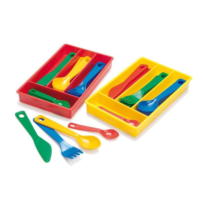 Juego Dantory Cuberteria 4 Servicios 17 Piezas 11,5x18,5x2,5 cm 1