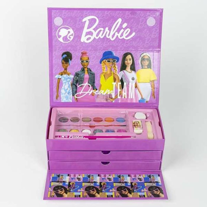 Set de Papelería Barbie Rosa 2
