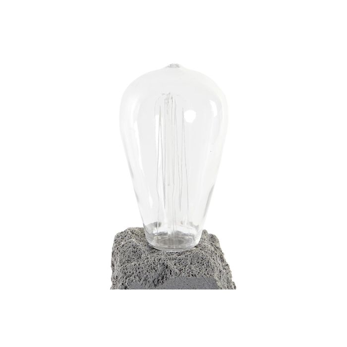 DKD Home Decor Decoración Luminosa de Resina Gris Oscuro con LED Estilo Loft 8.5x8.5x32.5 cm Set de 6 Unidades Pilas AAA 3 DKD Home Decor Decoración Luminosa de Resina Gris Oscuro con LED Estilo Loft 8.5x8.5x32.5 cm Set de 6 Unidades Pilas AAA 3
