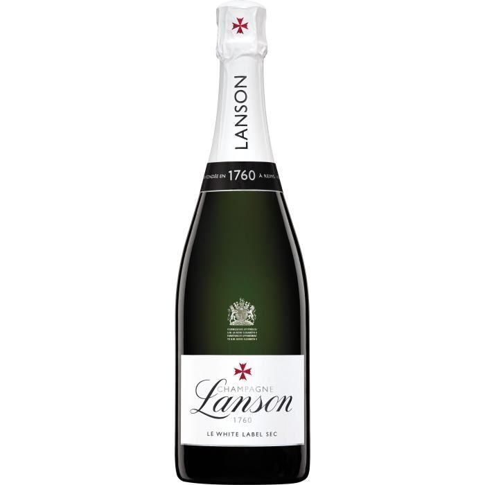 Champán Lanson Le White Label Dry - 75 cl