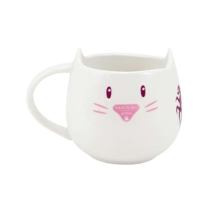 Taza con Plato Gorjuss Purrrrrfect love Cerámica Posavasos Taza 0 Taza con Plato Gorjuss Purrrrrfect love Cerámica Posavasos Taza 0