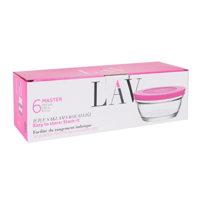 Lav Set 6 Bols 250 cc - 10.5 cm, Colección Master (8 Cajas) 5