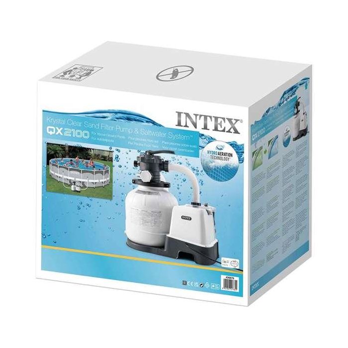 Intex Bomba de Arena con Cloración Salina Krystal Clear CG-26676 4 Intex Bomba de Arena con Cloración Salina Krystal Clear CG-26676 4