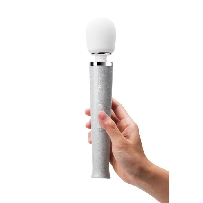 Vibrador Le Wand All That Glimmers Set Blanco 19 Vibrador Le Wand All That Glimmers Set Blanco 19