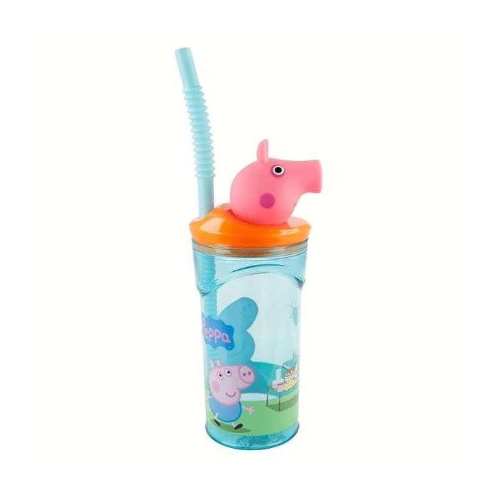 Stor Vaso Core con Figurita 3D Peppa Pig 360 ml 3