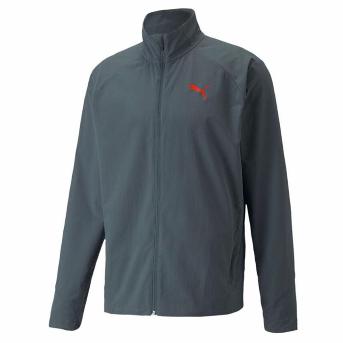 Chaqueta Deportiva para Hombre Puma Train Ultraweave Gris oscuro 0 Chaqueta Deportiva para Hombre Puma Train Ultraweave Gris oscuro 0