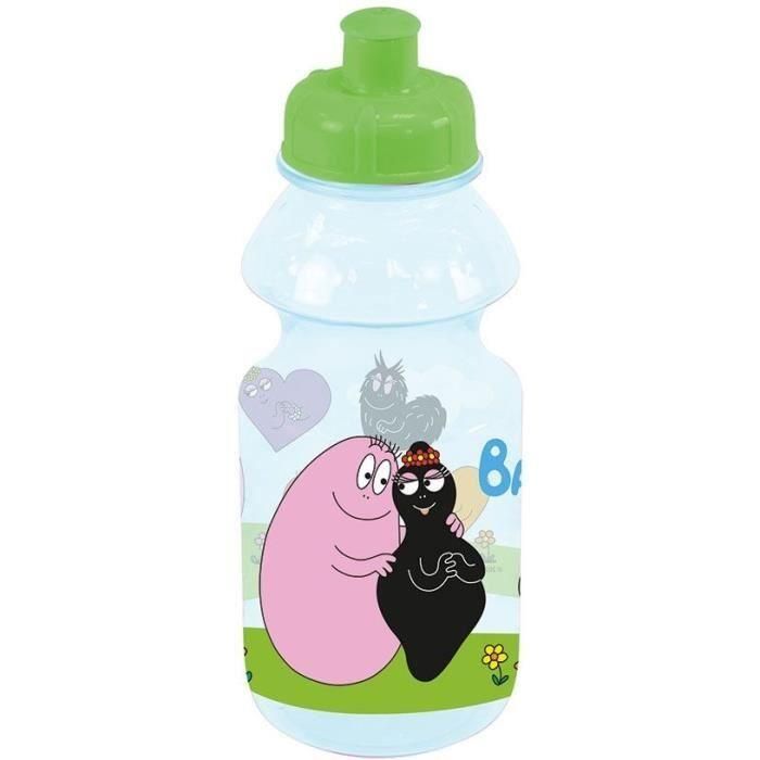 Juego de vajilla - FUN HOUSE - BARBAPAPA - Vaso, plato Ø22 cm y Ø16 cm, cubiertos, botella de agua y caja de aperitivos 5 Juego de vajilla - FUN HOUSE - BARBAPAPA - Vaso, plato Ø22 cm y Ø16 cm, cubiertos, botella de agua y caja de aperitivos 5