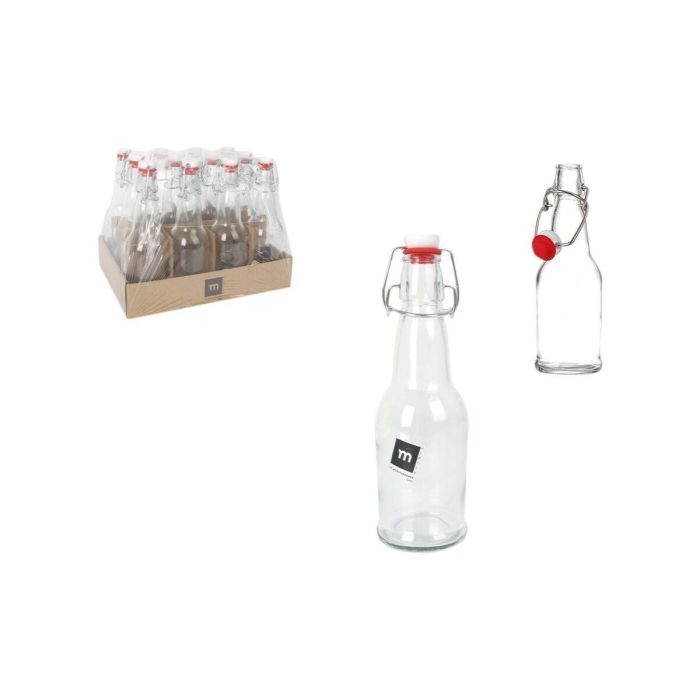 Botella de Cristal La Mediterránea 250 ml 0,25 L (24 Unidades) 1 Botella de Cristal La Mediterránea 250 ml 0,25 L (24 Unidades) 1