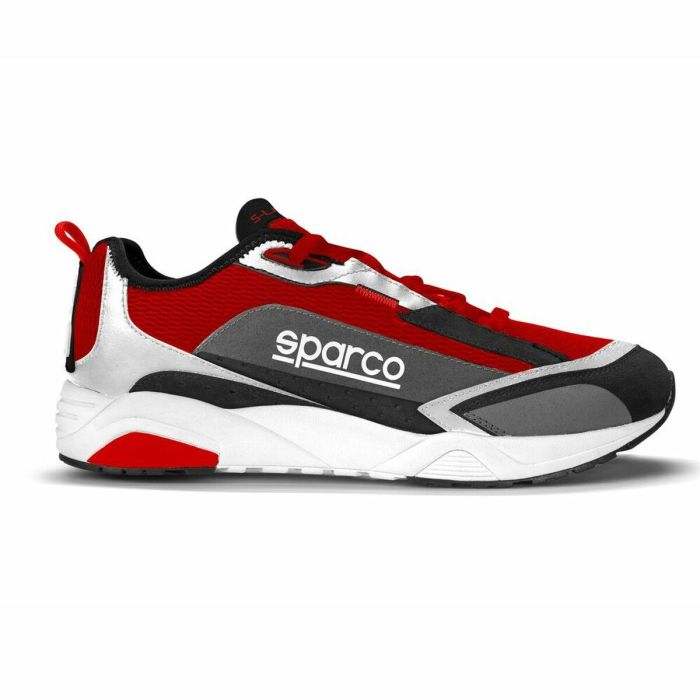 Botines Racing Sparco S-LANE Negro Rojo 1