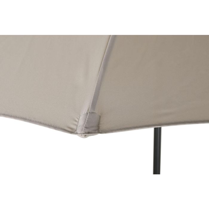 Parasol Terraza Y Jardin DKD Home Decor Arena Negro 280 x 250 x 280 cm 2