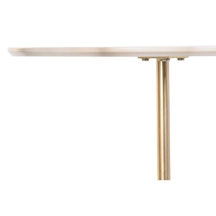 Mesita Auxiliar Moderno DKD Home Decor Blanco Dorado 45 x 50 x 45 cm 3 Mesita Auxiliar Moderno DKD Home Decor Blanco Dorado 45 x 50 x 45 cm 3